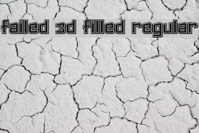 Failed 3d Filled Regular Example 3