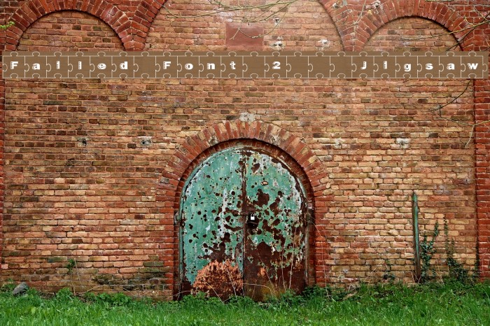 Failed Font 2   Jigsaw Example 3