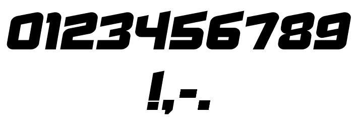 Failed Italic Font OTHER CHARS
