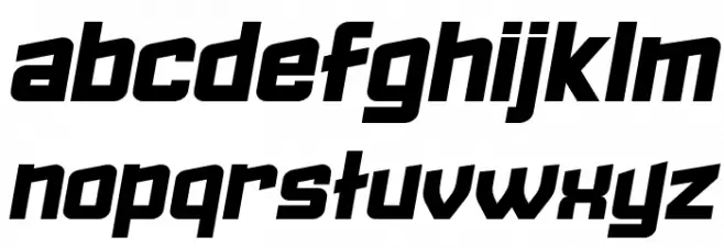 Failed Italic Caratteri MAIUSCOLE