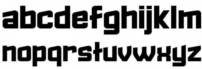 Failed Regular Font Litere mici