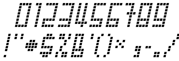 FailedAttempt-Regular Font OTHER CHARS
