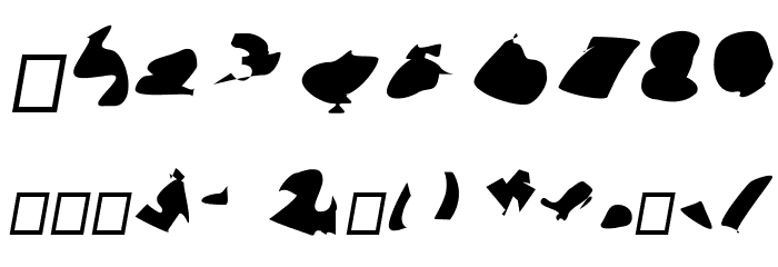 Failure Oblique Font OTHER CHARS