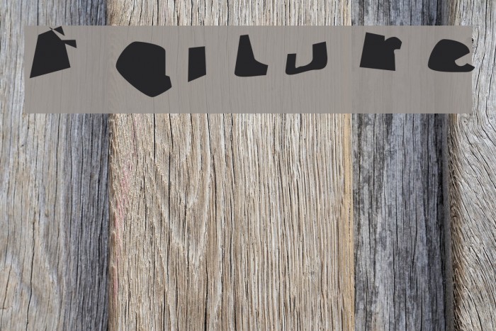 Failure Font examples