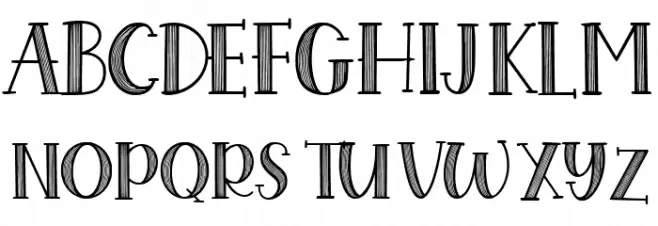 Fainland Regular Schriftart Groß