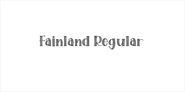 Fainland Regular Logo