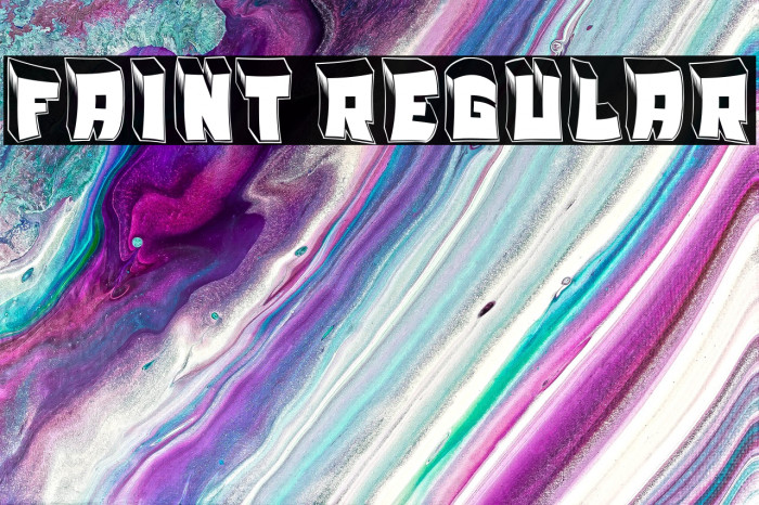 Faint Regular Example 1