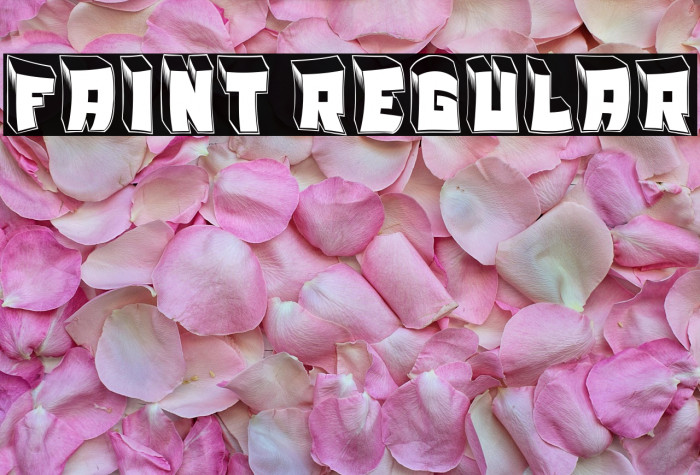 Faint Regular Example 2