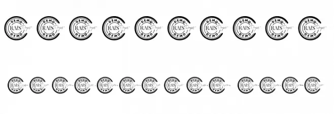 Fair Enough Demo Font OTHER CHARS