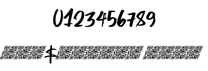 FairBanks Font OTHER CHARS