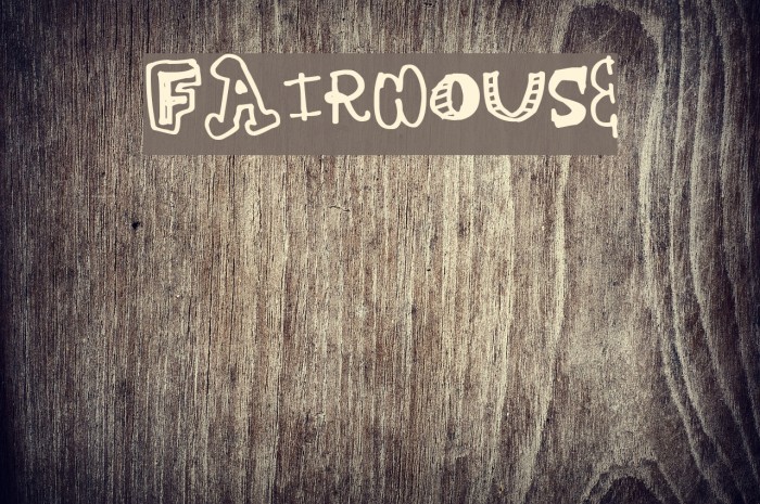 FairHouse Font examples