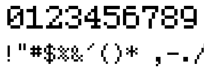 Fairfax Serif Font OTHER CHARS