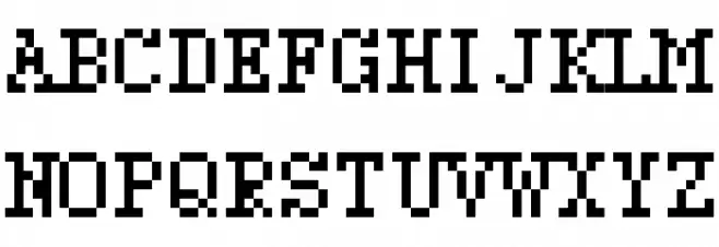 Fairfax Serif Font Litere mari