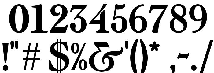 Fairfax Station NF Font OTHER CHARS