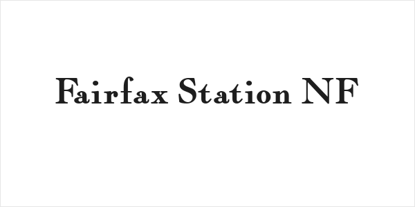 Fairfax Station NF Logo