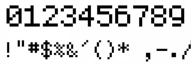 Fairfax Font OTHER CHARS