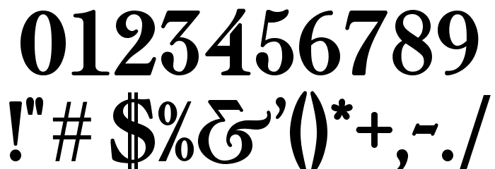 FairfaxStationNF Font OTHER CHARS
