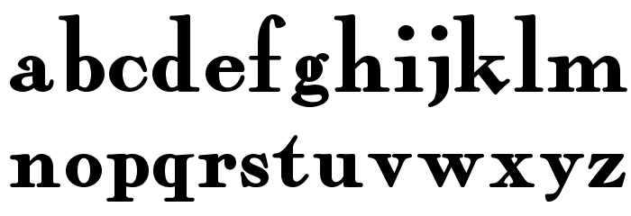 FairfaxStationNF Font LOWERCASE