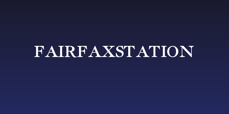 FairfaxStation Social Header