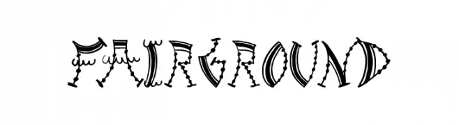 Fairground  Fuentes Gratis Descargar