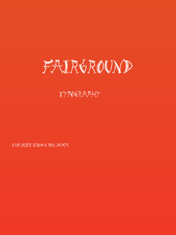 Fairground Poster
