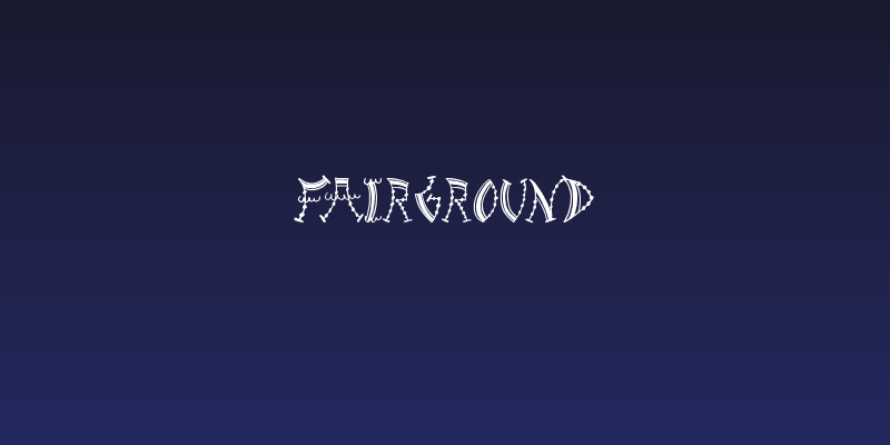 Fairground Social Header