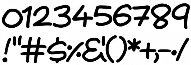 Fairies Are Real Font OTHER CHARS