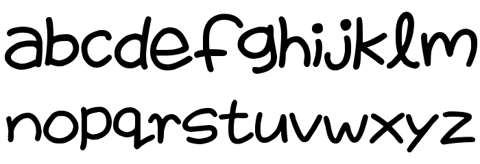 Fairies Are Real Font LOWERCASE