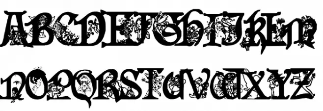 Fairies Gone Wild Bold Schriftart Groß