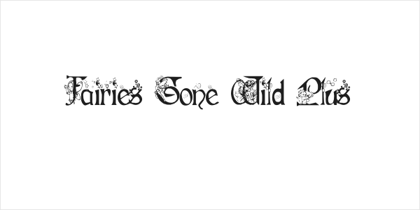 Fairies Gone Wild Plus Logo