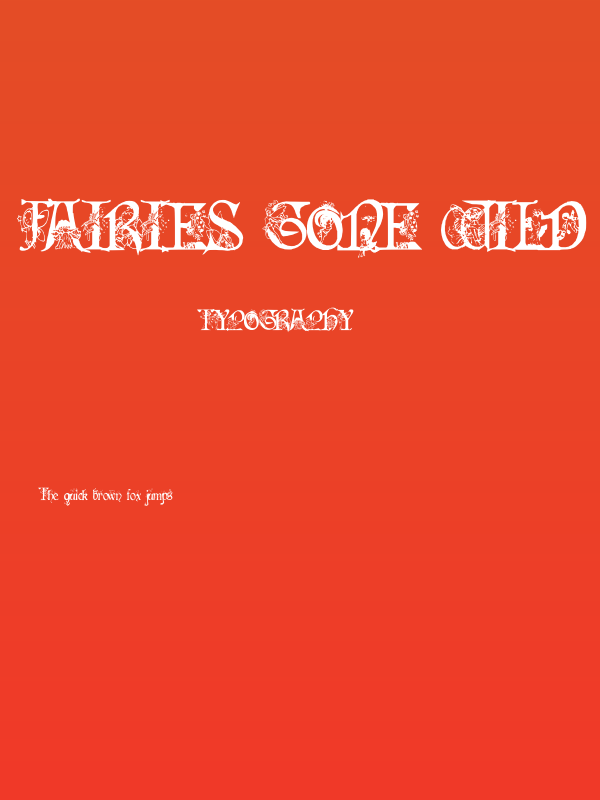 Fairies Gone Wild Plus Poster