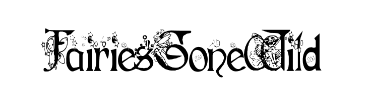 Fairies Gone Wild Schriftart