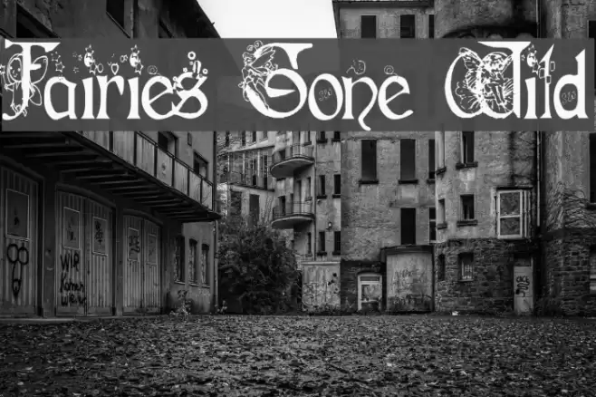 Fairies Gone Wild Font examples