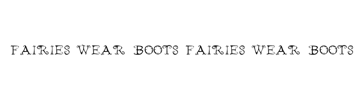 Fairies Wear Boots Fairies Wear Boots Fonte
