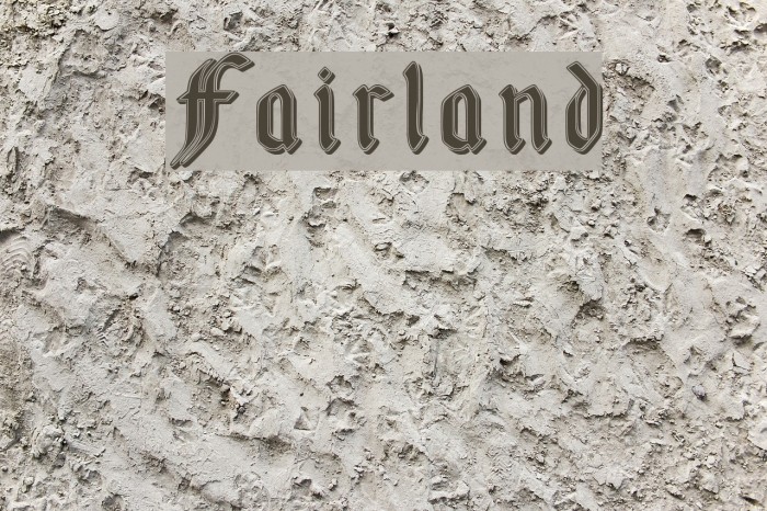 Fairland Font examples