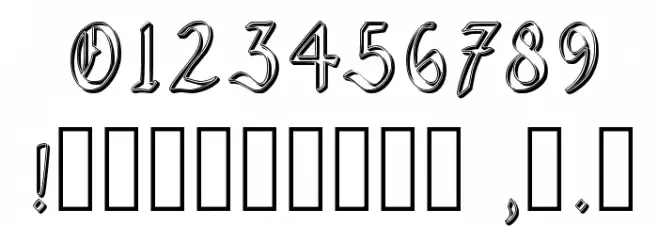 Fairland_groove Font OTHER CHARS