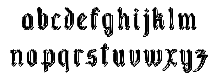 Fairland Font LOWERCASE