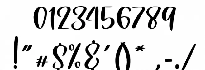 Fairley Font OTHER CHARS