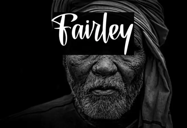 Fairley Font examples