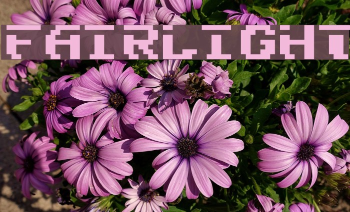 Fairlight Font examples