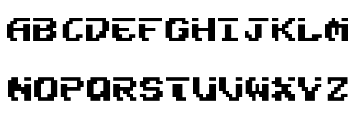 Fairlight Font LOWERCASE