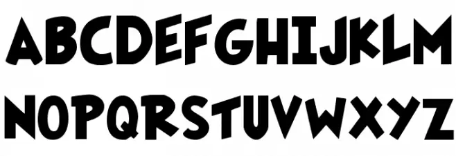 Fairly OddFont Schriftart Groß
