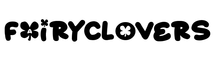 Fairy Clovers  Frei Schriftart Herunterladen