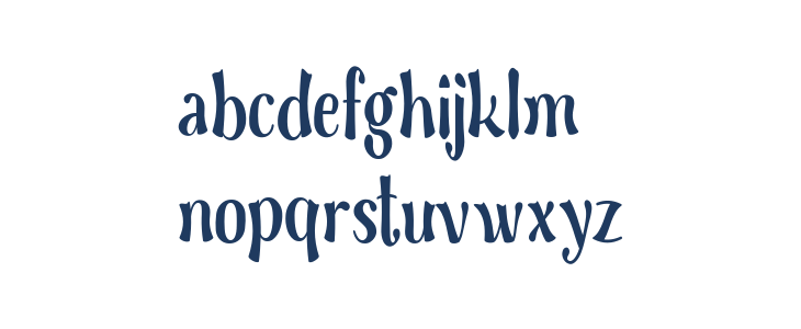 Fairy Cottage Regular Lowercase