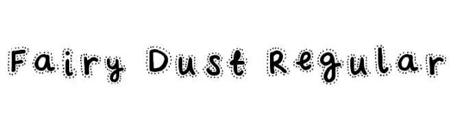 Fairy Dust Regular  Frei Schriftart Herunterladen