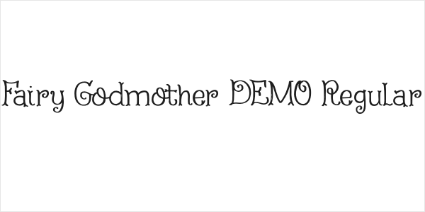 Fairy Godmother DEMO Regular Logo