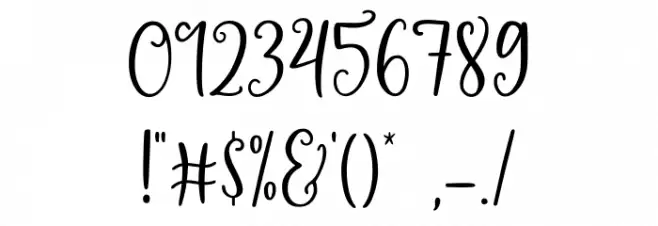 Fairy Mother Font OTHER CHARS