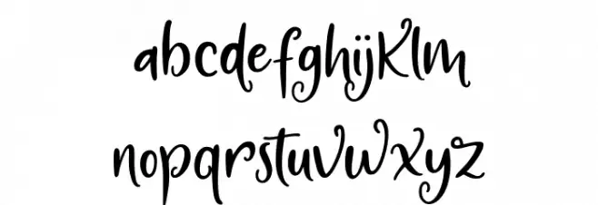 Fairy Mother Font LOWERCASE