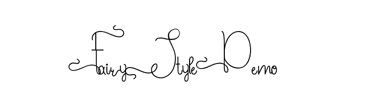 Fairy Style Demo  font caratteri gratis