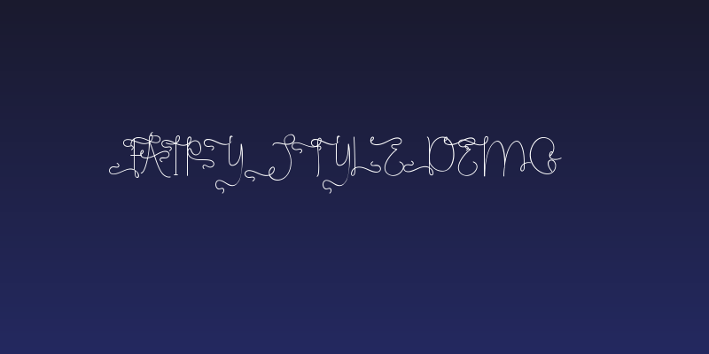 Fairy Style Demo Social Header